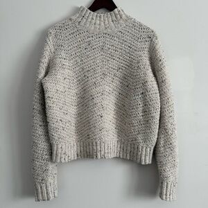 Old Navy Cozy Knit Women's Sweater - Cream and Confetti 🎉